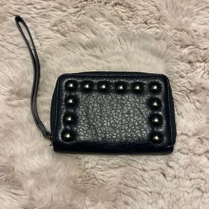 Mossimo navy blue wristlet
